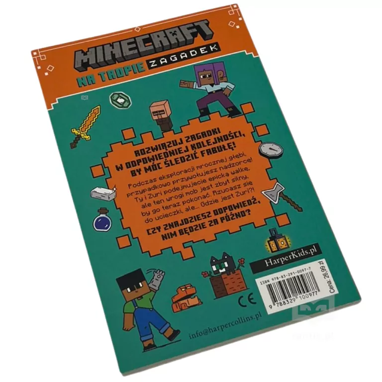 Minecraft. Na tropie zagadek. Wyzwanie nadzorcy - tantis.pl