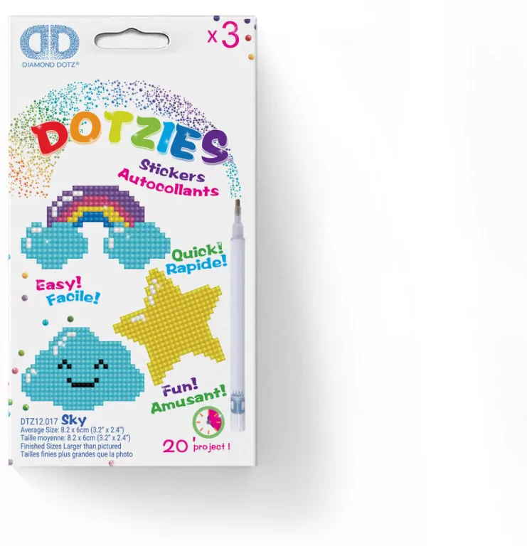 Diamond Dotz - Sky naklejki - tantis.pl