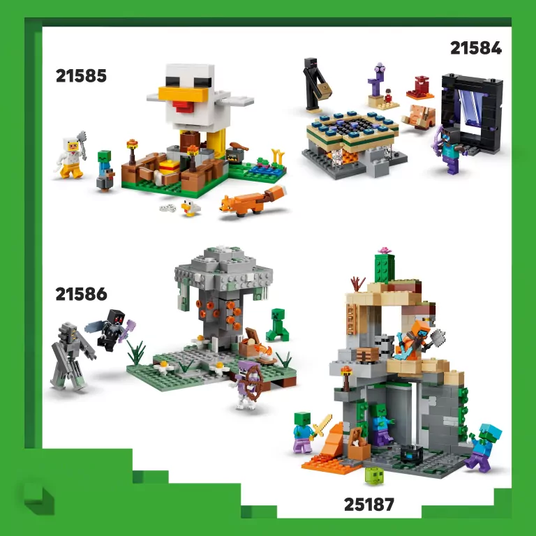 LEGO® Minecraft. Przygoda stevea w tajdze 21583 - tantis.pl