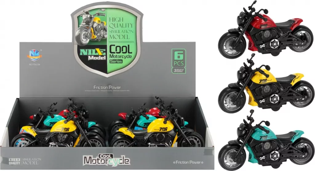 MOTOCYKL P/B 23CM MIX3 MC DISP 6/72 - tantis.pl