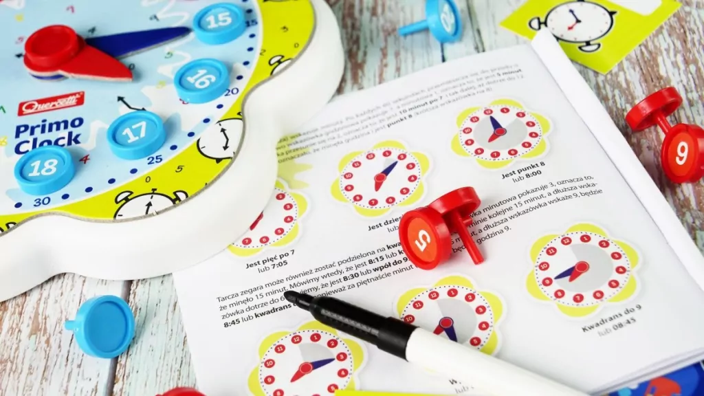 Pierwszy zegar. Play Montessori - tantis.pl