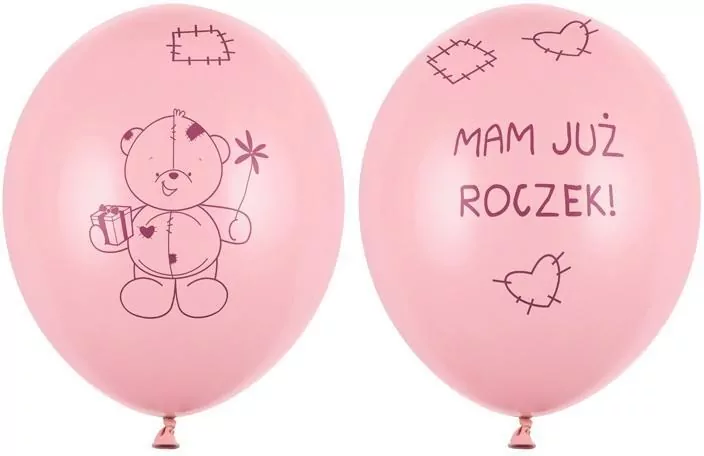 Balony Miś - mam już.. 30cm - tantis.pl