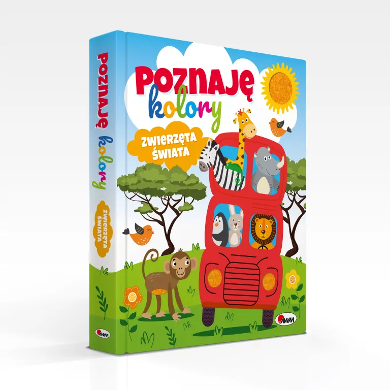 Zwierzęta świata. Poznaję kolory - tantis.pl