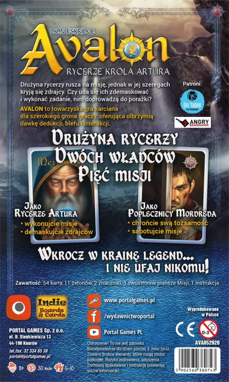 Avalon. Rycerze króla Artura - tantis.pl