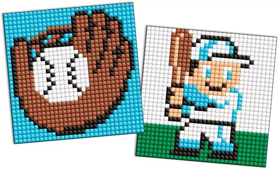 Diamentowa mozaika naklejka Kids - Sport Baseball - tantis.pl