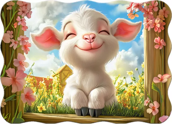 Puzzle 30 Pretty Goat CASTOR - tantis.pl