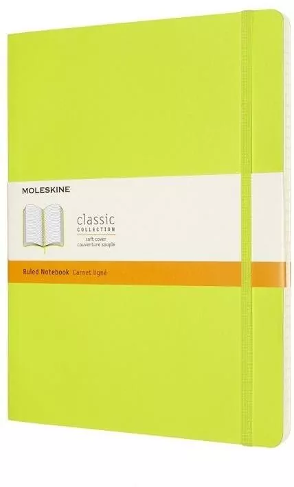 Notes Classic XL 19x25 linia 192str BR lemon green - tantis.pl