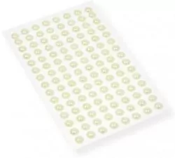 Perełki samoprzylepne białe 8mm