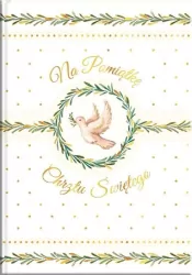 Książeczka A5 Pamiątka Chrztu. Gołąb