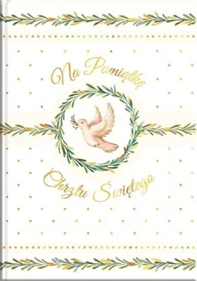Książeczka A5 Pamiątka Chrztu. Gołąb