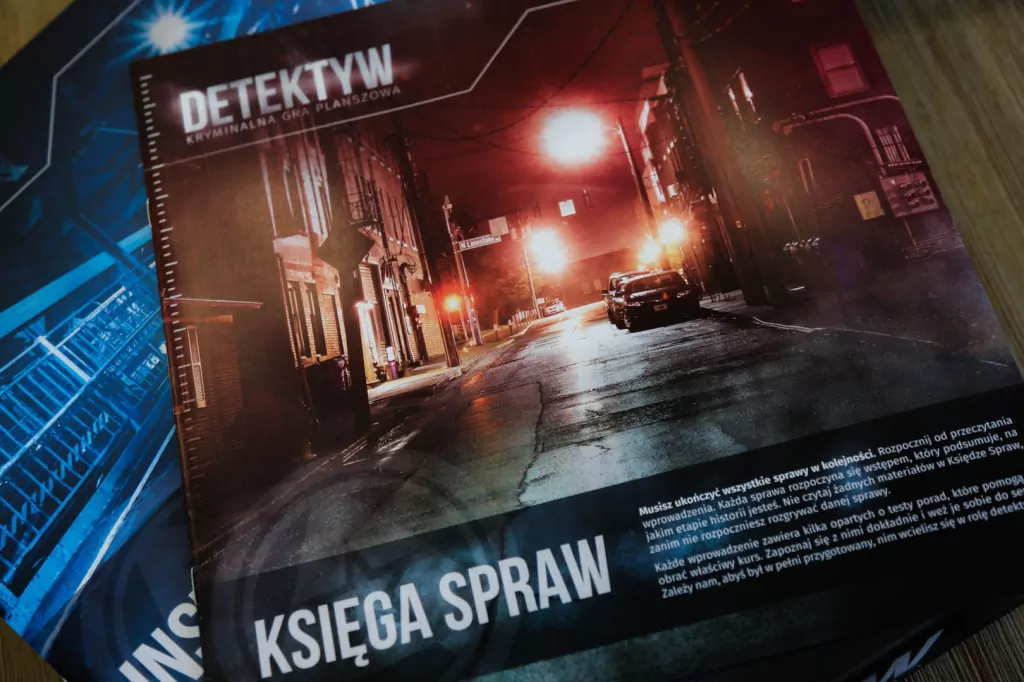 Detektyw. Kryminalna Gra Planszowa - tantis.pl