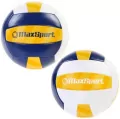 Piłka siatkowa Max Sport niebiesko-biało-żółta - tantis.pl