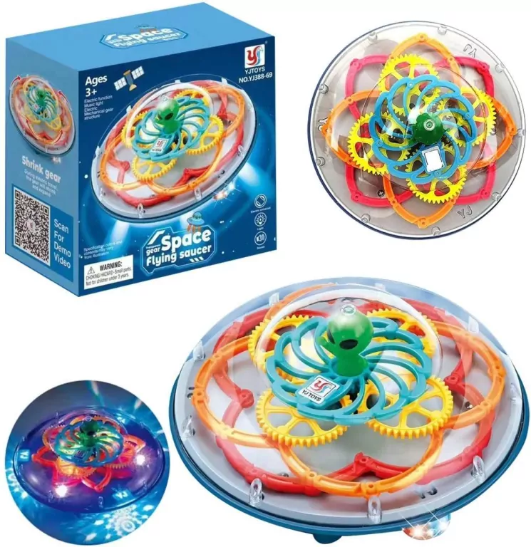 Ufo na baterie b&go światło i dźwięk - tantis.pl