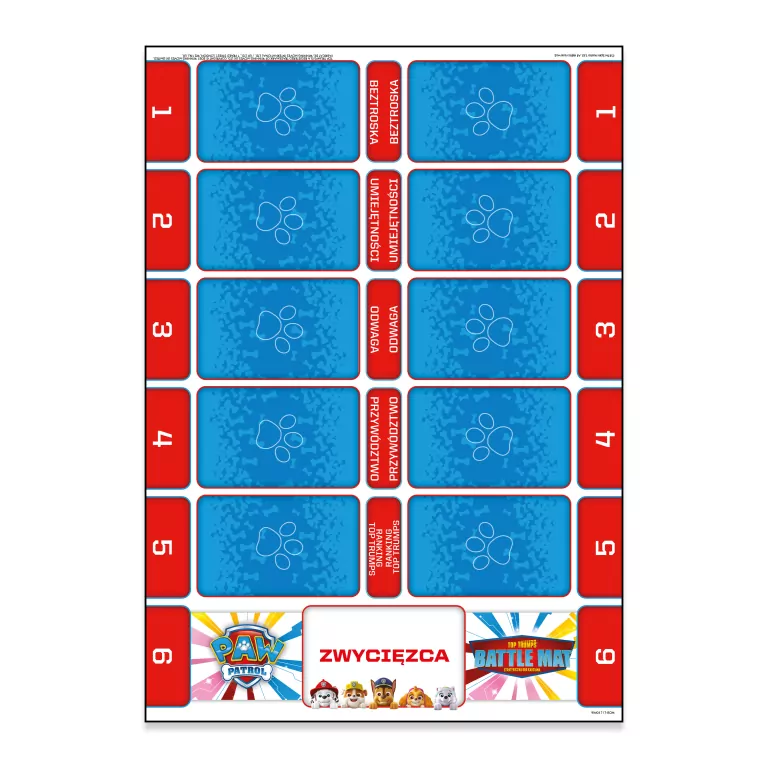 Battle Mat Psi Patrol. Top Trumps - tantis.pl