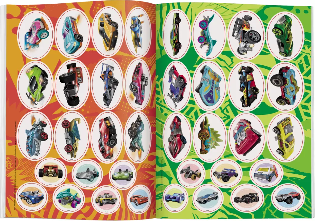 Hot Wheels. Naklejam i Koloruję - tantis.pl