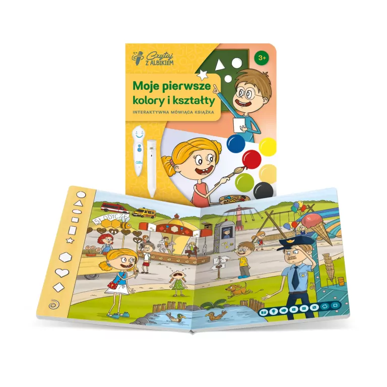 Moje pierwsze kolory i kształty. Czytaj z Albikiem - tantis.pl