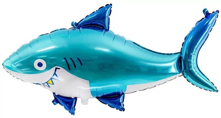 Balon foliowy Rekin 102x62cm - tantis.pl