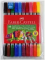 Faber-Castell. Flamastry dwustronne, 10 kolorów - tantis.pl