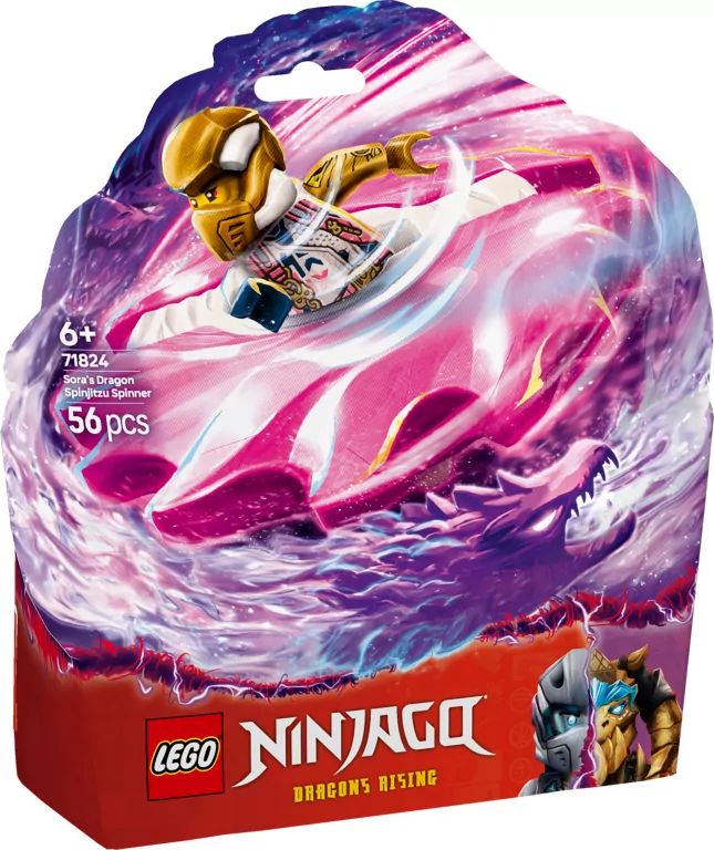 LEGO® Ninjago. Smoczy spinner Spinjitzu. 71824 - tantis.pl