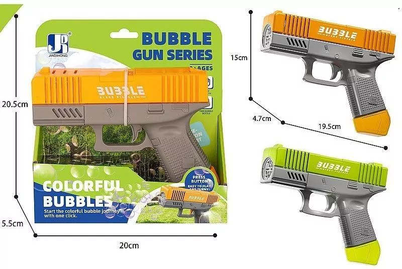 Pistolet do baniek na baterie MIX - tantis.pl