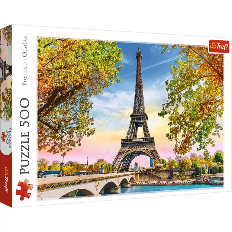 Puzzle 500. Romantyczny Paryż - tantis.pl