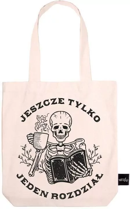 Torba bawełniana, ecru. Jeszcze tylko jeden rozdział - tantis.pl