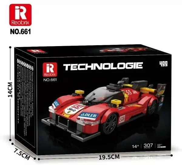 Klocki Hyper Car 307el - tantis.pl