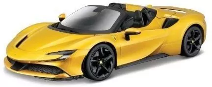Ferrari SF90 Spider Gold BBURAGO - tantis.pl