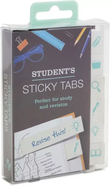 Sticki Tabs - Szkoła (przyklejane fiszki) - tantis.pl