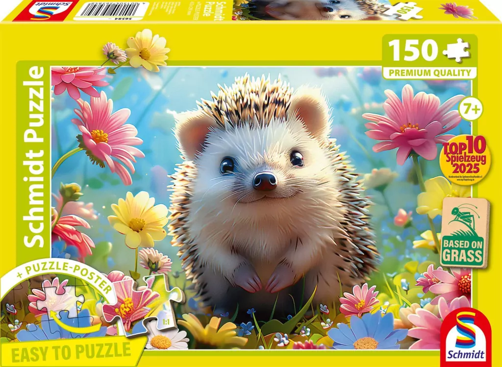 Puzzle 150 Mały jeż - tantis.pl