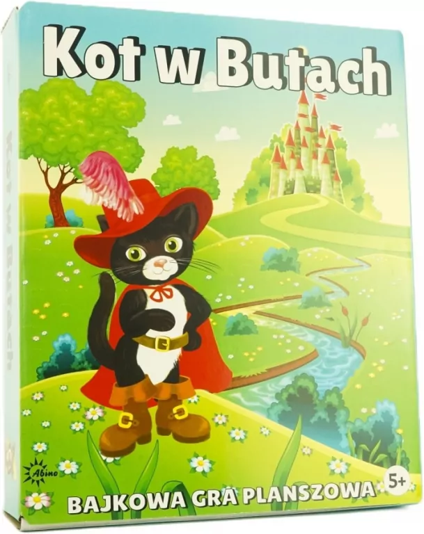 Kot w butach. Bajkowa gra planszowa - tantis.pl