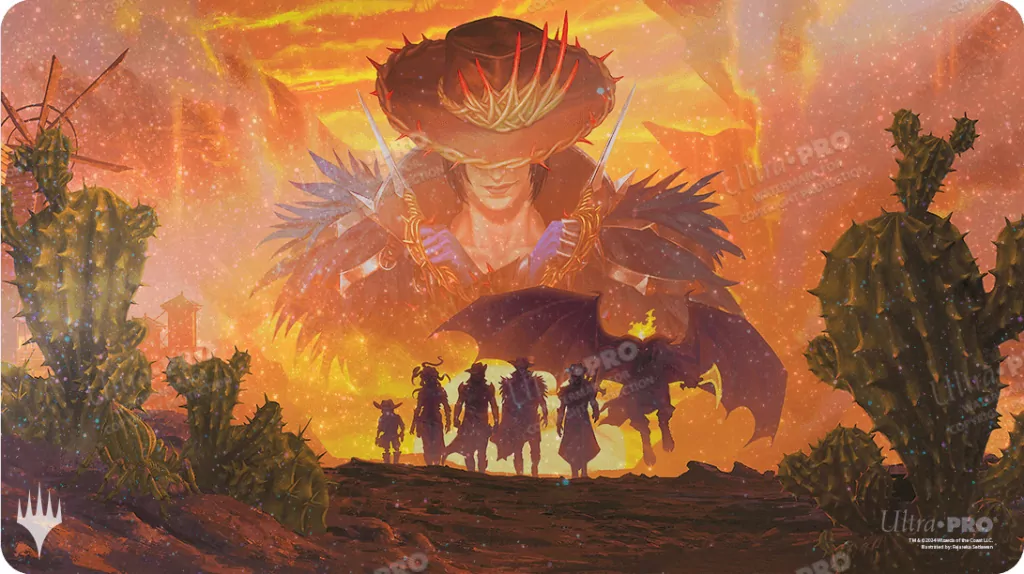 Ultra Pro: Magic the Gathering - Outlaws of Thunder Junction - Holofoil Playmat - Z - tantis.pl
