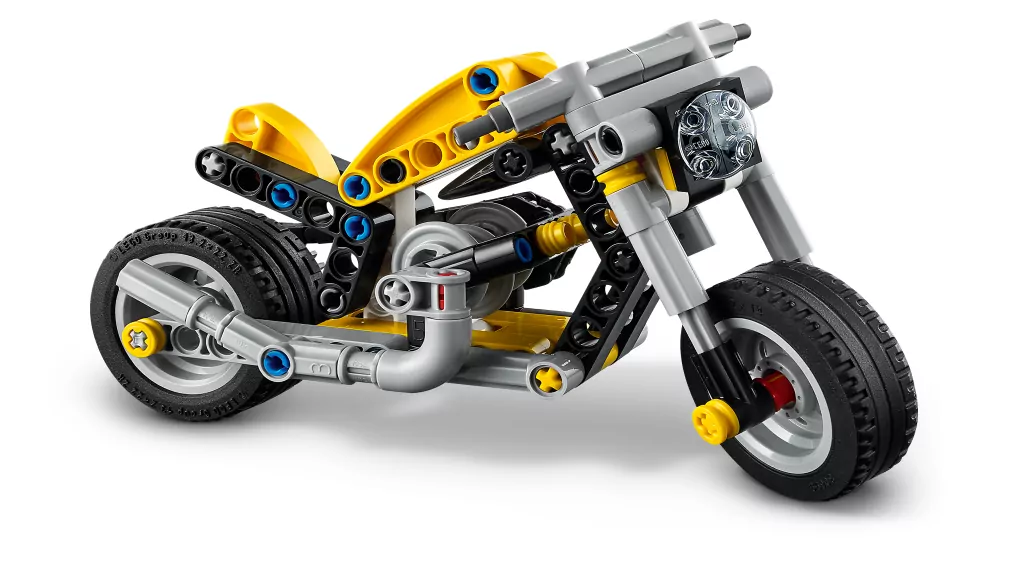 LEGO® Żółty motocykl 42225 - tantis.pl