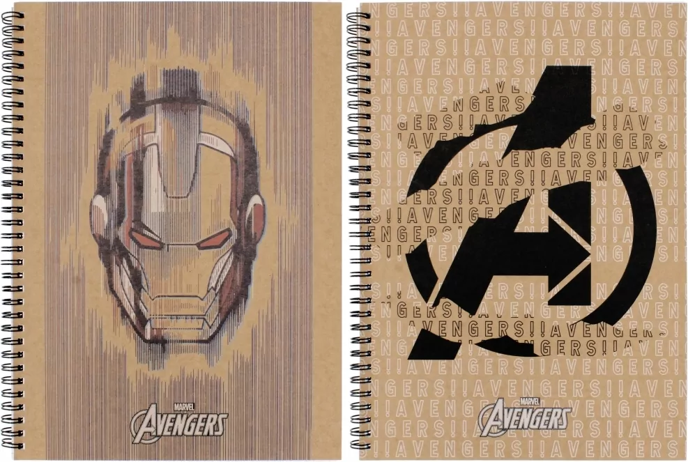 Kołozeszyt A4/80K kratka Avengers Kraft - tantis.pl
