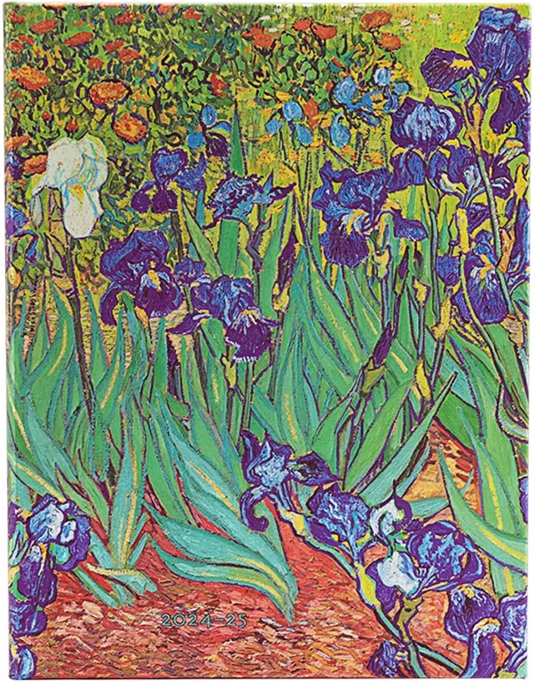 Kalendarz tygodniowy ultra 24/25 Van Goghs Irises - tantis.pl