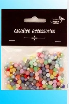 Półperełki 6mm, 350 sztuk - tantis.pl