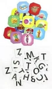 Literka do literki. Gra edukacyjna - tantis.pl