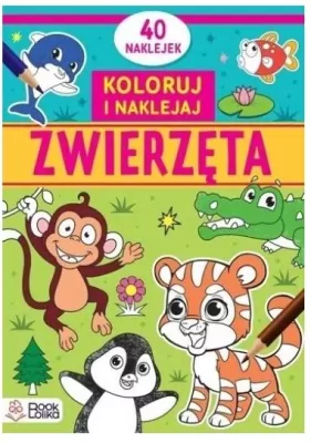 Zwierzęta. Koloruję i naklejam