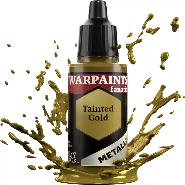 The Army Painter: Warpaints - Fanatic - Metallic - Tainted Gold - tantis.pl