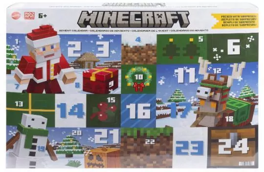 Minecraf Kalendarz adwentowy - tantis.pl