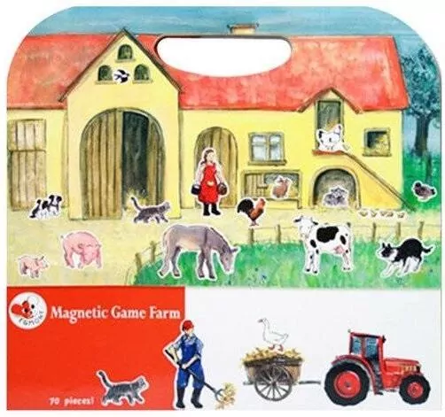 Układanka magnetyczna. Farma - tantis.pl