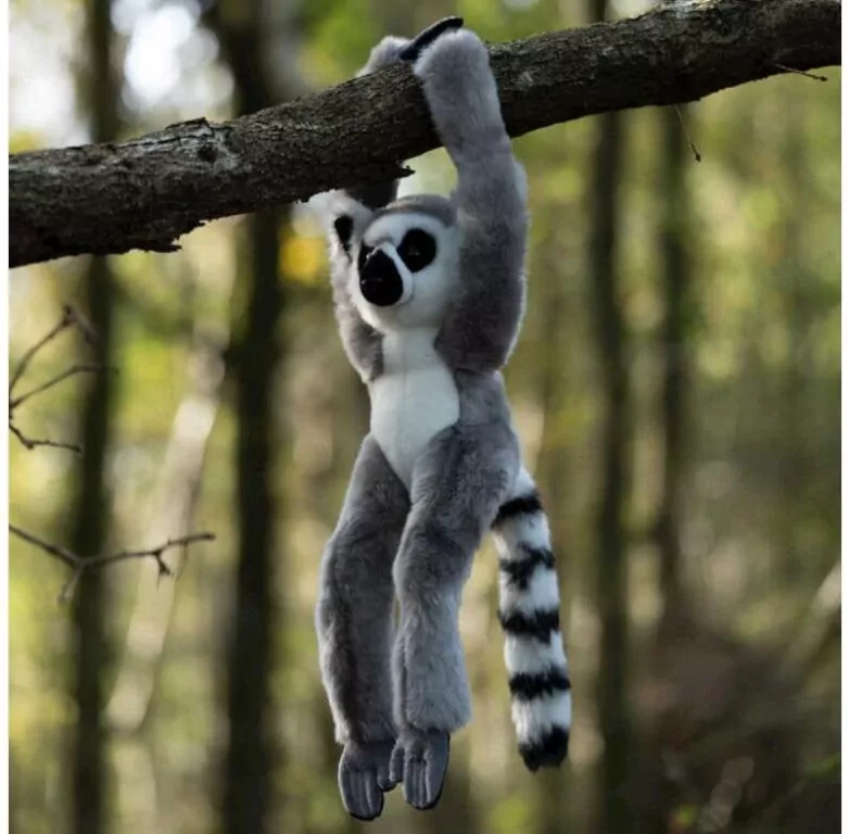 Pluszowy lemur na rzepy - tantis.pl
