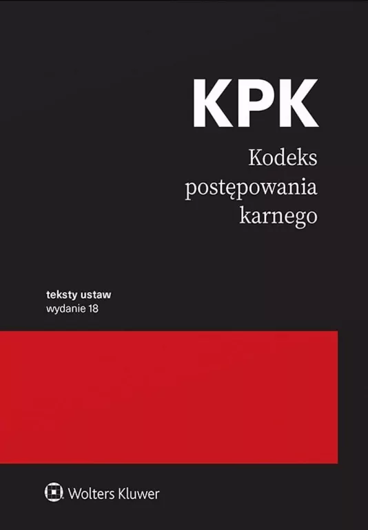Kodeks postępowania karnego. Przepisy w.18 - tantis.pl
