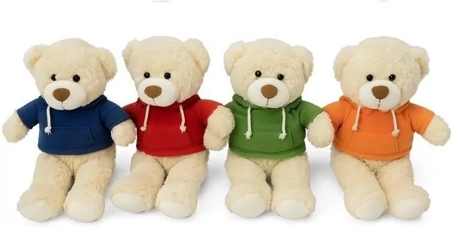 Miś w bluzce 42cm MIX - tantis.pl