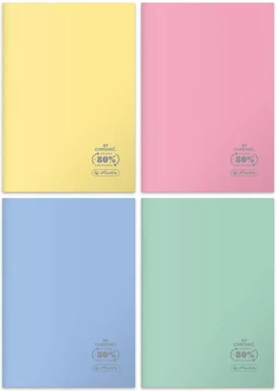Zeszyt A5/60K linia Eco PP Pastel Colors - tantis.pl