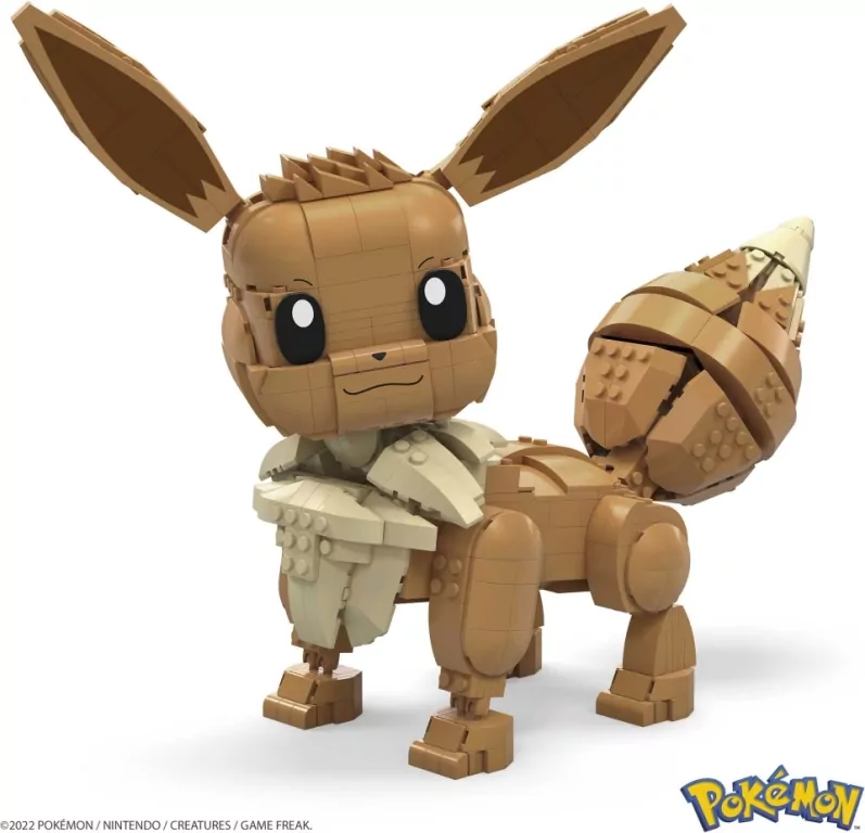 Klocki. Pokemon do zbudowania. Duży Eevee - tantis.pl