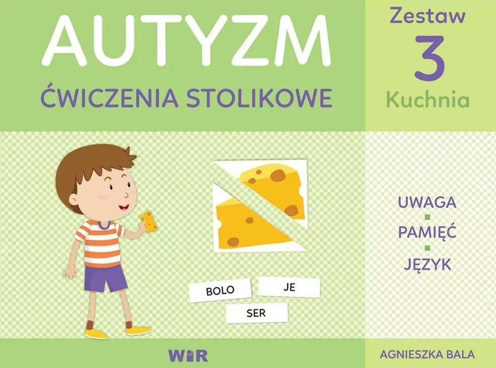 Autyzm ćwiczenia stolikowe. Zestaw 3. Kuchnia - tantis.pl