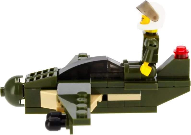 Klocki konstrukcyjne Alleblox Military Force 63-64 elementy, mix - tantis.pl