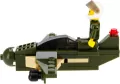 Klocki konstrukcyjne Alleblox Military Force 63-64 elementy, mix - tantis.pl