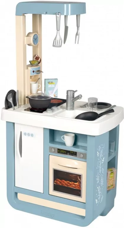 Elektroniczna Kuchnia Bon Appetit Niebieska dźwięk Smoby - tantis.pl